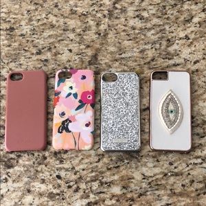 Super chic and pretty lot of iPhone 6/6s/7 cases